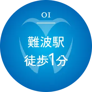 01 難波駅徒歩1分